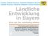 Krajowy Związek Rozwoju Obszarów Wiejskich Bawarii Związek Rozwoju Obszarów Wiejskich Dolnej Frankonii