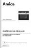 INSTRUKCJA OBSŁUGI PIEKARNIKA ELEKTRYCZNEGO DO ZABUDOWY ETsbDHbQX. Piekarnik uruchamiać dopiero po przeczytaniu tej instrukcji