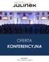 OFERTA KONFERENCYJNA