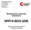 WRT-9-BOX-USB. Wielokanałowy rejestrator temperatury. Instrukcja obsługi programu i instalacji urządzeń