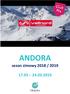 ANDORA. sezon zimowy 2018 / 2019