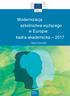 Modernizacja szkolnictwa wyższego w Europie: kadra akademicka 2017