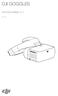 DJI GOGGLES. Instrukcja obsługi V