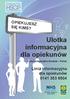 Ulotka informacyjna dla opiekunów