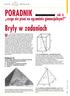 PORADNIK odc. 6. Bryły w zadaniach W tym odcinku chcia³abym Wam przedstawiæ zadania. czego nie pisać na egzaminie gimnazjalnym? Zadanie 21.