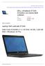 Intel Core i5-4200u 2 x 1,8 GHz / 8 GB / 128 GB SSD / Windows 10 Pro