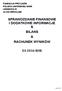 SPRAWOZDANIE FINANSOWE I DODATKOWE INFORMACJE & BILANS & RACHUNEK WYNIKÓW