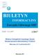 BIULETYN. INFORMACYJNY Zarządu Głównego SBP 1/2017 ISSN: Witamy Delegatów Krajowego Zjazdu Stowarzyszenia Bibliotekarzy Polskich