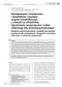 Metabolic syndrome prevalence, morbidity and mortality in patients with schizophrenia. Therapeutic restrictions and choice of adequate antipsychotic