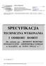 Andrzej Szajdziński SPECYFIKACJA TECHNICZNA WYKONANIA I ODBIORU ROBÓT