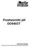 Przetworniki ph DO9403T