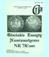 GDAŃSKIE Zeszyty Numizmatyczne Nr 78 marzec 2009 r.