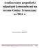 Analiza stanu gospodarki odpadami komunalnymi na terenie Gminy Trzeszczany za 2016 r.