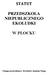 STATUT PRZEDSZKOLA NIEPUBLICZNEGO EKOLUDKI W PŁOCKU