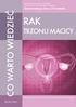 RAK CO WARTO WIEDZIEĆ TRZONU MACICY BEZPŁATNY. Patronat merytoryczny: Polskie Towarzystwo Onkologii Klinicznej