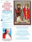 6.X.13. CATHOLIC DIOCESE OF CLEVELAND OHIO Most. Rev. Richard G. Lennon, Bishop. Icon of Saint Stanislaus and Blessed John Paul II