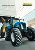 NEW HOLLAND T8OOO T8O2O T8O3O T8O4O T8O5O