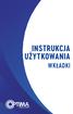 INSTRUKCJA UŻYTKOWANIA WKŁADKI