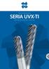 SERIA UVX-TI. Frezy do stopów tytanu UVX-TI-5FL-HB / UVX-TI-5FL / UVXL-TI-5FL