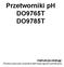 Przetworniki ph DO9765T DO9785T