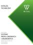 KATALOG TECHNICZNY. SYSTEMY PROFILI OKIENNYCH i DRZWIOWYCH. Wital-Profile.pl INNOWACYJNE TECHNOLOGIE WYSOKA JAKOŚĆ POLSKI PRODUKT