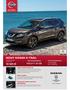 NOWY NISSAN X-TRAIL KREDYT Zł NISSANFINANCE. NISSANFINANCE JUŻ OD 727 Zł NETTO/MIESIĄC