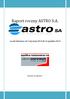 Raport roczny ASTRO S.A.