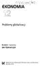 EKONOMIA. Problemy globalizacji. Jan Rymarczyk. Redaktor naukowy. Wydawnictwo Uniwersytetu Ekonomicznego we Wrocławiu Wrocław 2010