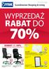 70% WYPRZEDAŻ RABAT DO 50% Scandinavian Sleeping & Living NA SZEROKI WYBÓR KRZESEŁ BIUROWYCH GOLD 60% 50% 50% 70% Rabat.