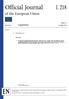 Official Journal of the European Union L 218. Legislation. Non-legislative acts. Volume August English edition. Contents DECISIONS