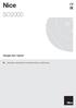 Nice SO2000. Garage door opener. PL - Instrukcje i ostrzeżenia w zakresie montażu i użytkowania
