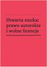 Otwarta nauka: prawo autorskie i wolne licencje