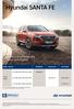 Hyundai SANTA FE. Silnik / Wersja PREMIUM EXECUTIVE PLATINUM. 2.0 CRDI 6MT 2WD (150 KM) zł - -