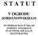 S T A T U T V OGRODU JORDANOWSKIEGO WCHODZĄCEGO W SKŁAD ZESPOŁU WOLSKICH PLACÓWEK EDUKACJI KULTURALNEJ