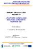 RAPORT EWALUACYJNY PROJEKTU PRAKTYCZNE DOKSZTAŁCANIE NAUCZYCIELI ZAWODOWYCH W ZAKRESIE OZE