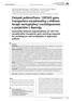 Związek polimorfizmu 1287A/G genu transportera noradrenaliny z efektem terapii nortryptyliną i escitalopramem u pacjentów z depresją