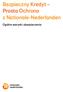 Bezpieczny Kredyt Prosta Ochrona z Nationale Nederlanden. Ogólne warunki ubezpieczenia