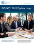 ISO 9001:2015 Ogólny zarys