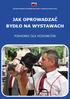 POLSKA FEDERACJA HODOWCÓW BYDŁA I PRODUCENTÓW MLEKA JAK OPROWADZAĆ BYDŁO NA WYSTAWACH