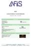 iafis Customers Reference / Kunden-Referenzliste Document No Ed. 2010/06 Agenda Glas Barbosa & Almeida CIV
