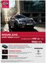 NISSAN JUKE RRSO 0% OFERTY NISSANFINANCE: W KREDYCIE OD 499 **/MC DYNAMICZNA KONTROLA. PERSONALIZACJA * Technologią Safety Shield oraz systemem kamer