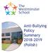 Anti-Bullying Policy Summary (Polish)