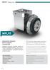 WPLFE. WPLFE Economy Line. The shortest right angle planetary gearbox with flange output shaft and maximum torsional stiffness