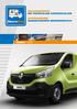 EQUIPAMIENTO DE VEHÍCULOS COMERCIALES WYPOSAZENIE SAMOCHODÓW SERWISOWYCH RENAULT TRAFIC