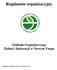 Regulamin organizacyjny Zakładu Gospodarczego Zieleni i Rekreacji w Nowym Targu