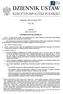 DZIENNIK USTAW RZECZYPOSPOLITEJ POLSKIEJ. Warszawa, dnia 18 lutego 2019 r. Poz z dnia 31 stycznia 2019 r.