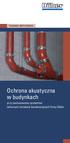 TECHNIKA ODPŁYWOWA. Ochrona akustyczna w budynkach. przy zastosowaniu systemów żeliwnych instalacji kanalizacyjnych firmy Düker