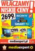 NISKIE CENY EKRAN MXR 4K HDR HDMI. Wąska aluminiowa ramka 3 Przeglądarka internetowa USB. Procesor obrazu 4K X-Reality PRO 3