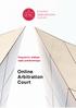 Regulamin stałego sądu polubownego. Online Arbitration Court