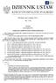 DZIENNIK USTAW RZECZYPOSPOLITEJ POLSKIEJ. Warszawa, dnia 31 grudnia 2018 r. Poz z dnia 28 grudnia 2018 r.
